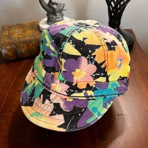 Vintage Kromer 90’s Floral Multicolor Cap